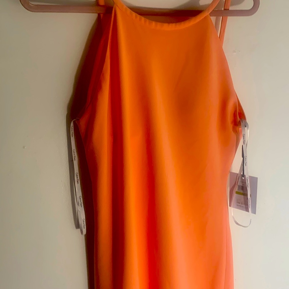 Calvin Klein Orange Dress